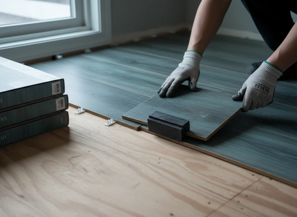 Luxury Vinyl Plank Installation company in Mcintire, IA